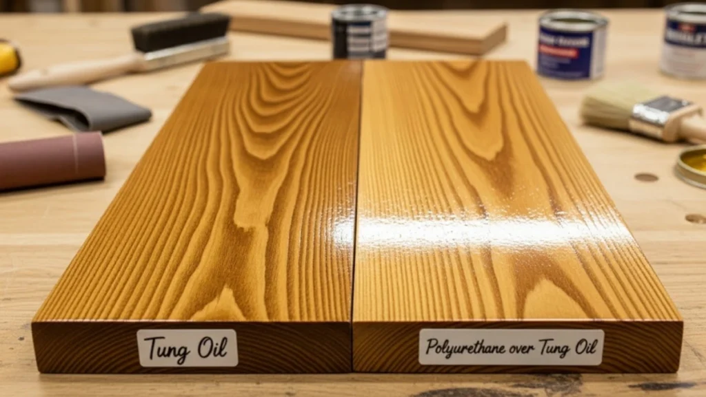 Can I Put Polyurethane Over Tung Oil