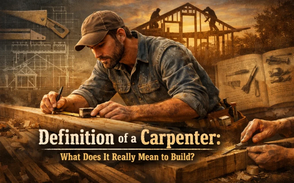Definition of a Carpenter