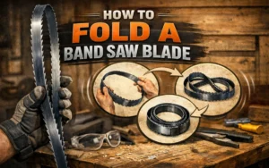 How to Fold a Band Saw Blade