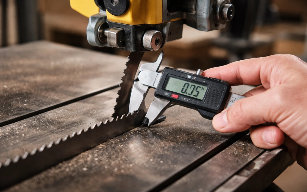 How to Measure Bandsaw Blade Width: The Definitive Guide