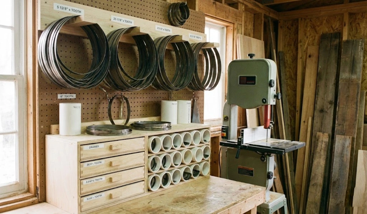 How to Store Bandsaw Blades: The Ultimate Guide for a Safer Shop