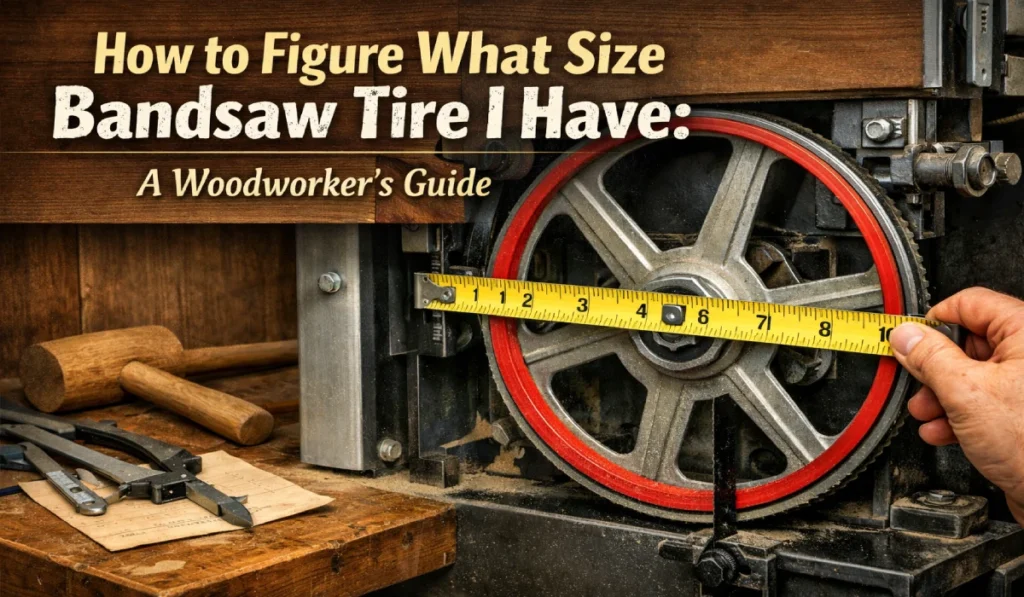 How to Figure What Size Bandsaw Tire I Have