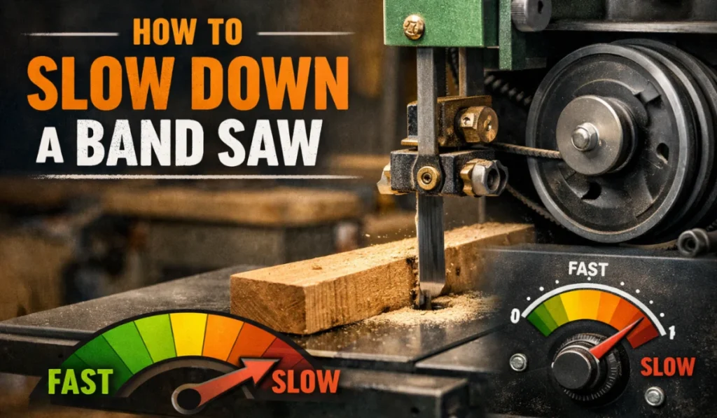 How to Slow Down a Band Saw