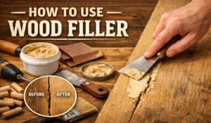 How to Use Wood Filler