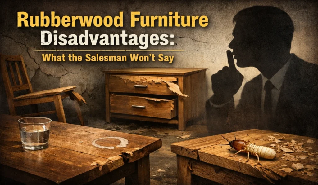 Rubberwood Furniture Disadvantages